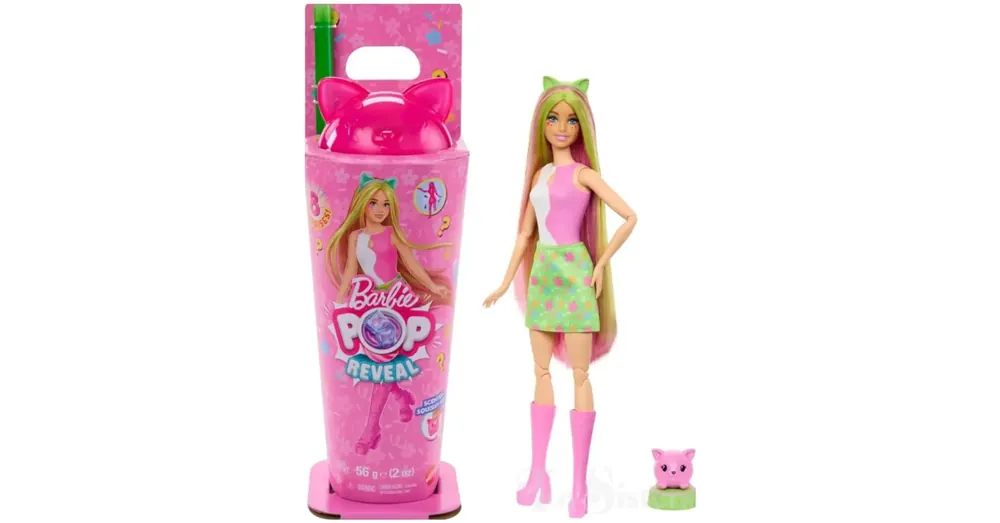 Barbie Slime Reveal Állati Buli – Nyuszi játékszett – Mattel Ne maradj le