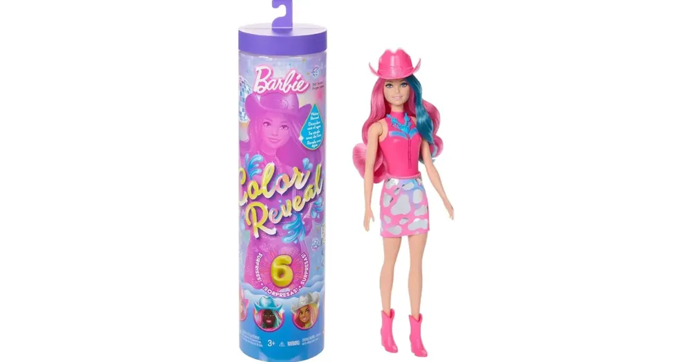 Barbie Color Reveal meglepetés Disco-Sztár baba szett – Mattel Biztonságos fizetés