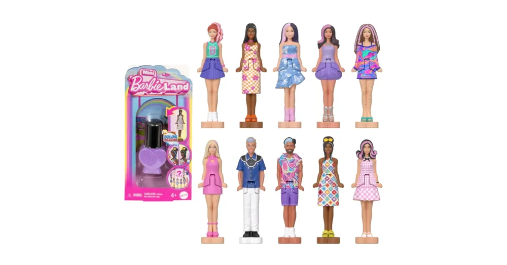 Barbie Minie Barbieland – Meglepetés a körömlakkban baba 1 db – Mattel Végkiárusítás