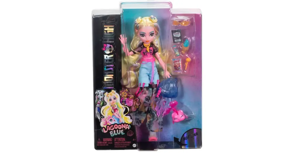 Monster High Szörnyen új Lagoona Blue baba – Mattel Vedd meg online
