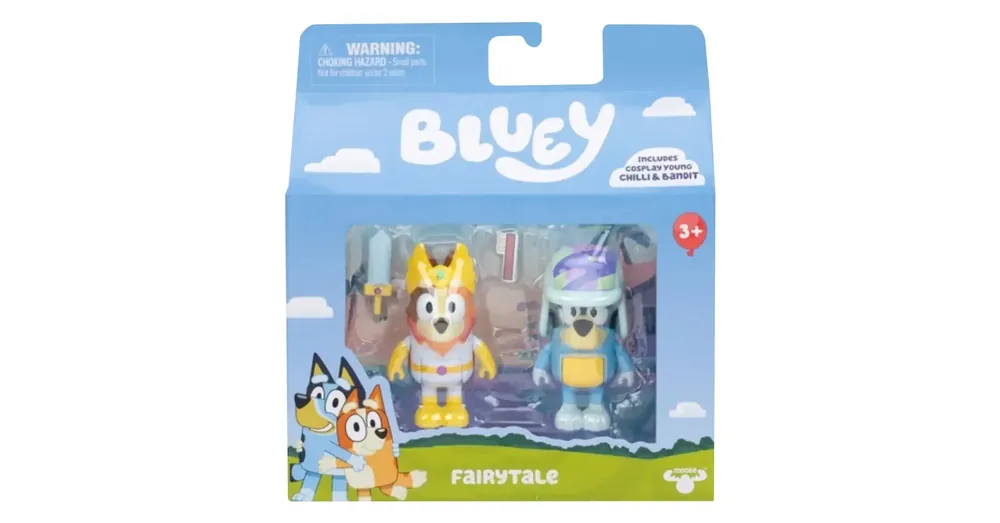 Bluey Chilli és Bandit Tündérmese 2 db-os figura szett Biztonságos vásárlás