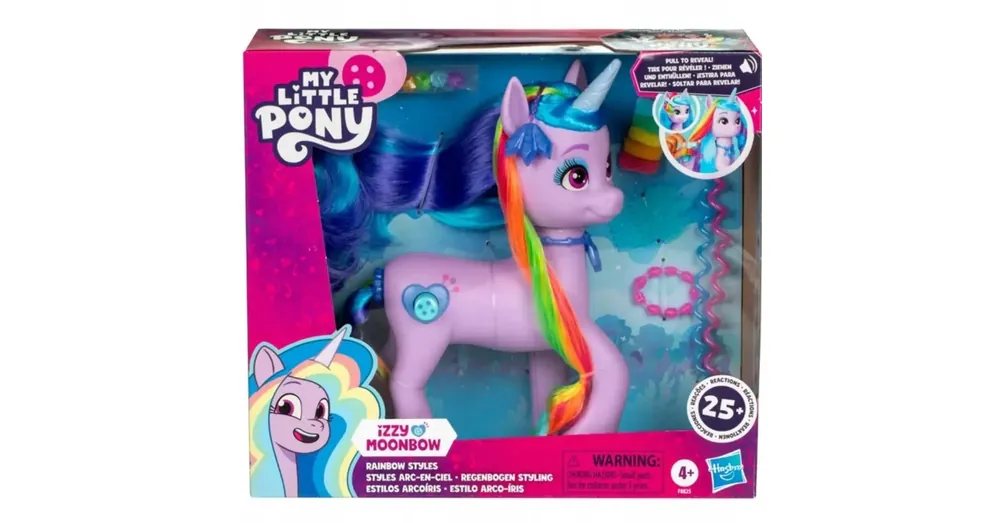 Alacsony ár Én kicsi pónim Izzy Moonbow Szivárvány stílus póni hanggal – Hasbro