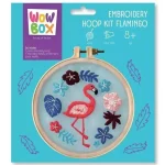 WowBox Hímzőkészlet flamingó mintával Expressz kézbesítés