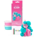 Csak ma Hey Clay Pihe-puha pink Unikornis figura gyurmaszett