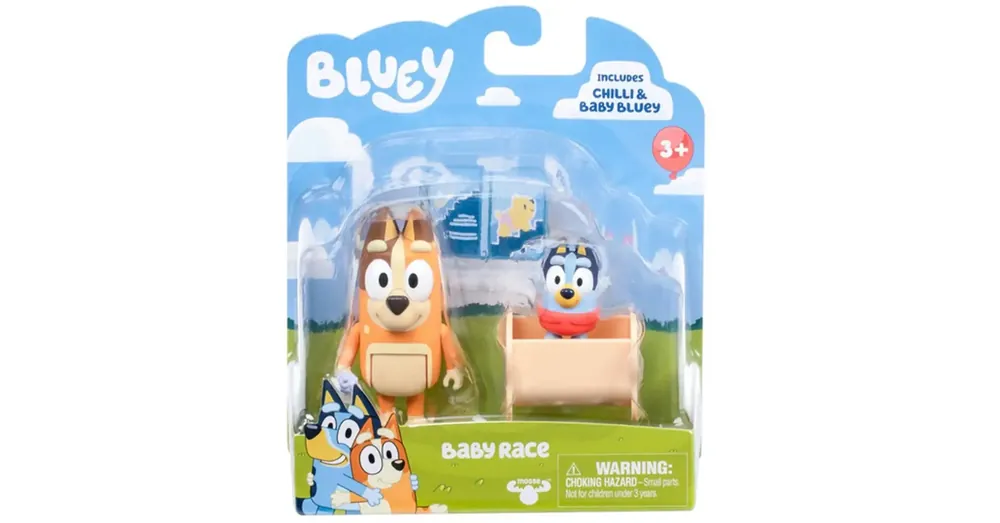 Bluey Dupla karakter figura csomag – Baby Bluey és Chilli Legjobb ár