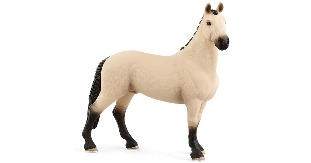 Schleich Hannoveri herélt pej ló figura (13928) Kiárusítás