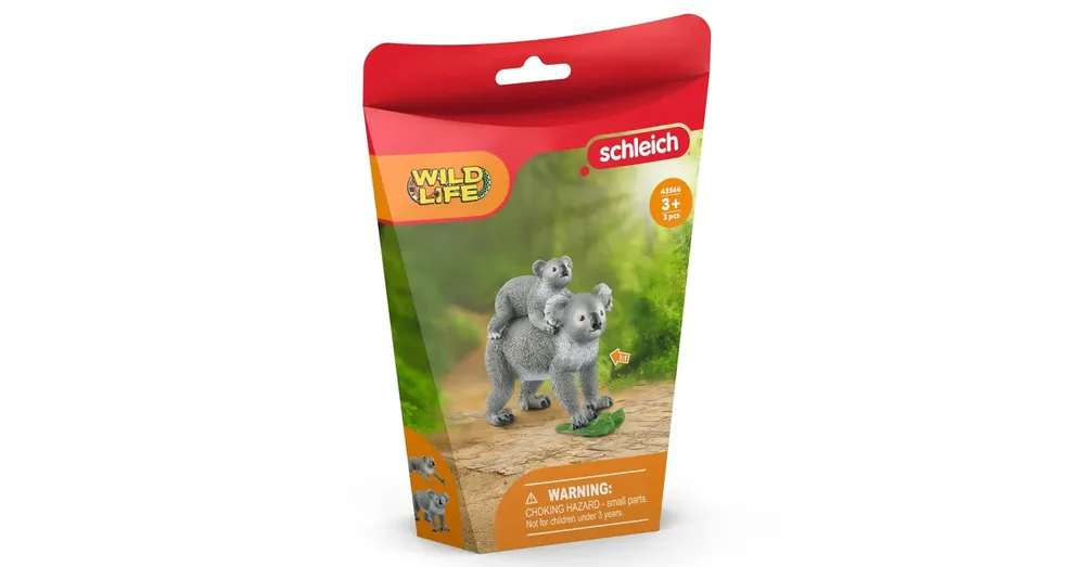 Szezonális akció Schleich Wild Life – Koala anyuka és kicsinye figura szett (42566)