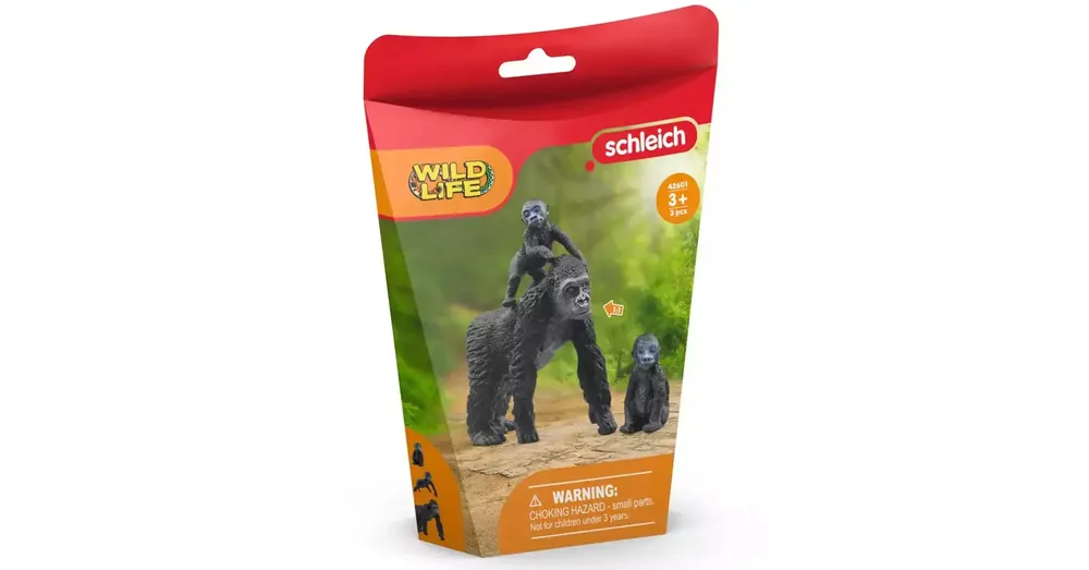 Újdonság Schleich Wild Life – Gorilla család figura szett (42601)