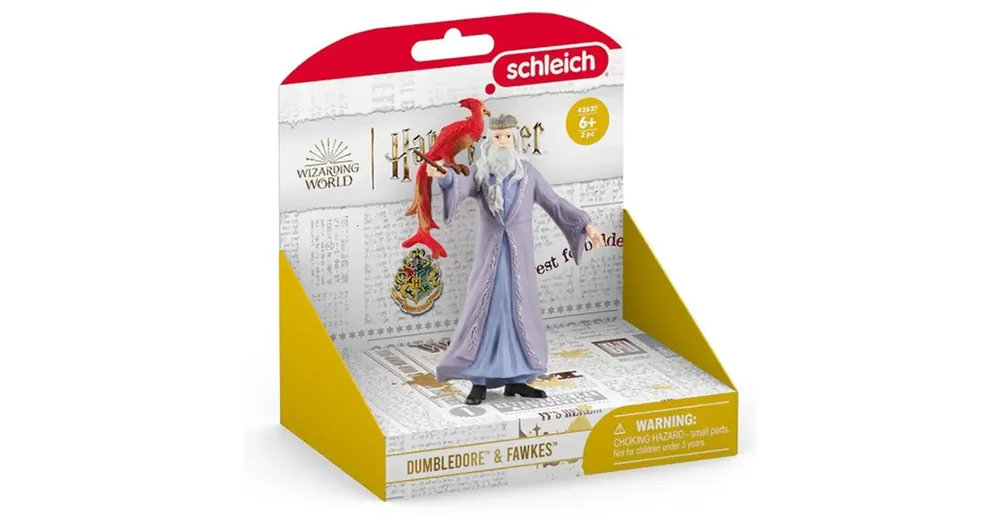 Azonnali szállítás Schleich Harry Potter Dumbledore és Fawkes figura szett (42637)