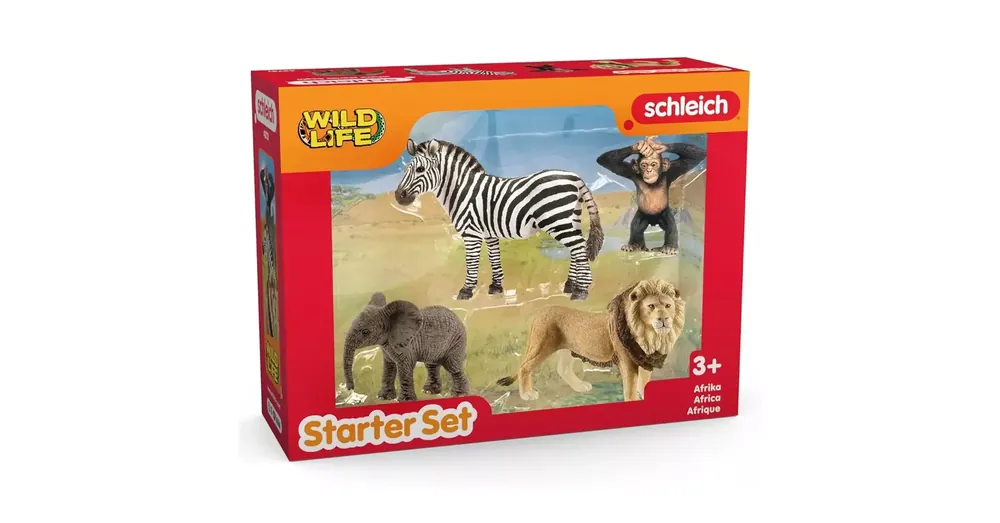 Vedd meg most Schleich Wild Life – Afrika állatai kezdő 4 db-os figura szett (42721)