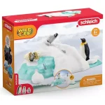 Schleich Wild Life – Pingvin családi móka figura szett (42661) Olcsóbb