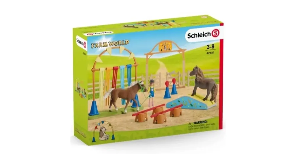 Schleich Farm World – Póni ügyességi edzés szett (42481) Népszerű
