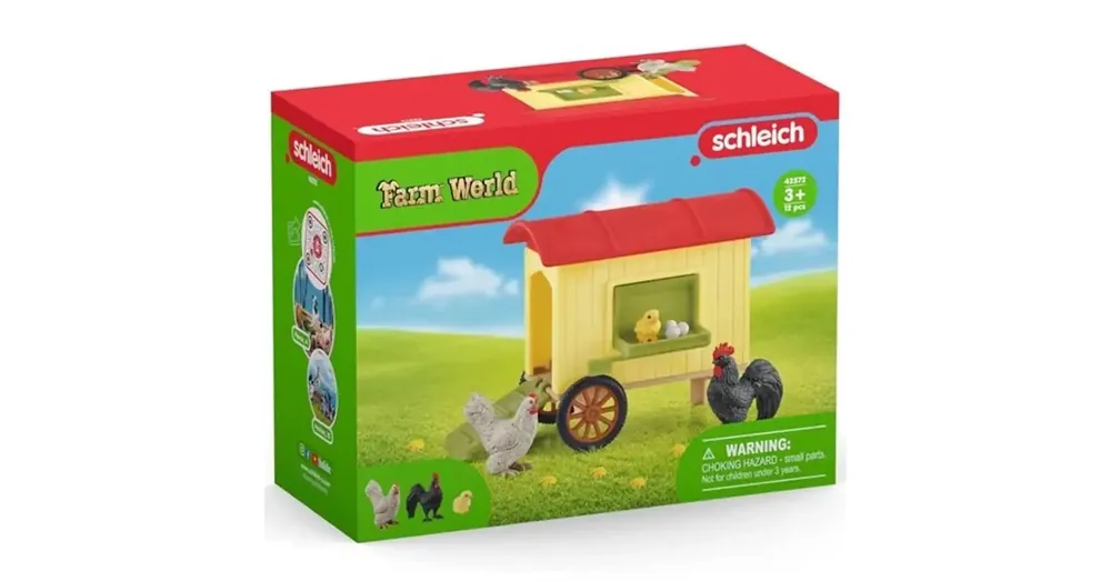 Schleich Farm World – Mobil csirkeól játékszett (42572) Exkluzív ajánlat