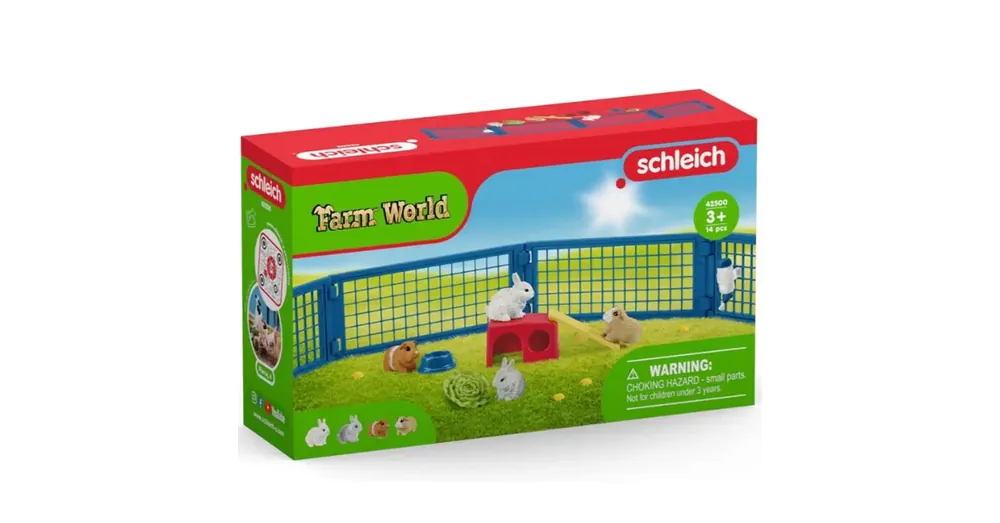Újdonság Schleich Farm World – Otthon nyulaknak és tengerimalacoknak játékszett