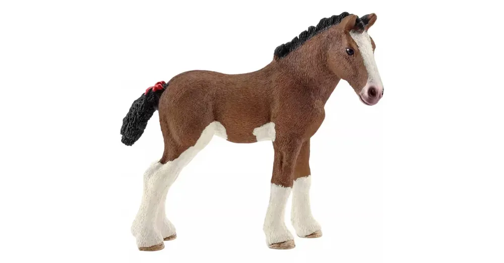 Szuper akció Schleich Clydesdale csikó figura (13810)