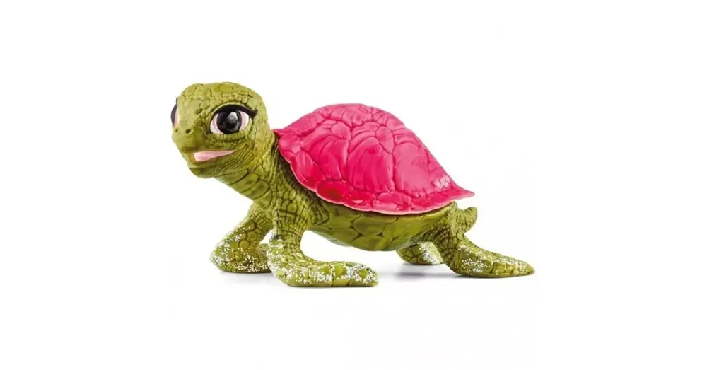 Azonnali szállítás Schleich Rózsaszín zafír teknős figura (70759)