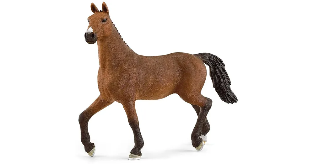 Schleich Oldenburger kanca ló figura (13945) Szuper akció