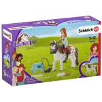 Végkiárusítás Schleich Horse Club – Mia és Spotty játékszett ló figurával (42518)