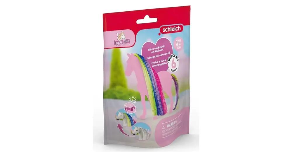 Schleich Horse Club Sofia‘s Beauties – Szivárvány színű sörény és farok kiegészítő szett (42654) Outlet