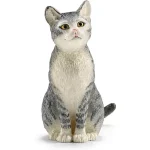 Akció Schleich Ülő macska figura (13771)