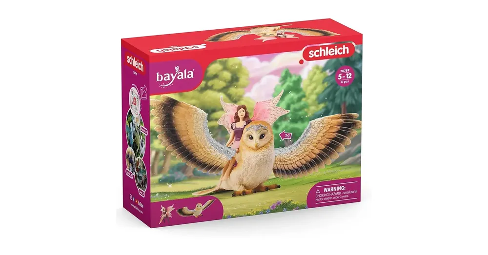 Vásárlói kedvenc Schleich Tündér bagolyháton szett (70789)