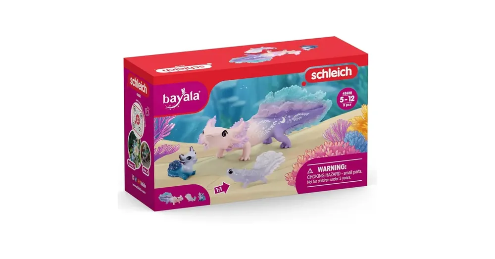Népszerű Schleich Axolotl felfedező készlet (42628)