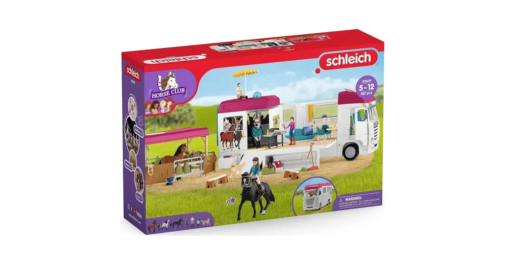 Legjobb ár Schleich Horse Club – Lószállító szett (42619)