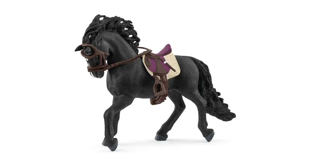 Schleich Pura Raza Spanyol csődör nyereggel ló figura (42707) Ajánlat