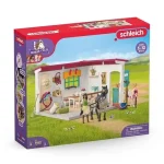 Kedvezményes ár Schleich Horse Club – Nyerges szoba kiegészítőkkel játékszett (42591)