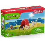 Azonnal elérhető Schleich Farm World – Kölyökketrec kisállatokkal játékszett (42480)
