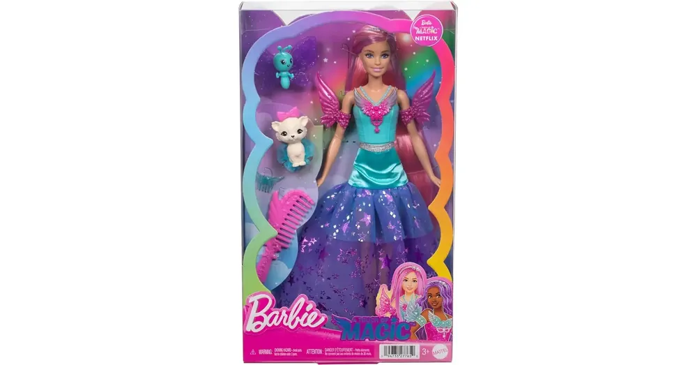 Vedd meg online Barbie A Touch of Magic Tündér Főhős – Malibu – Mattel