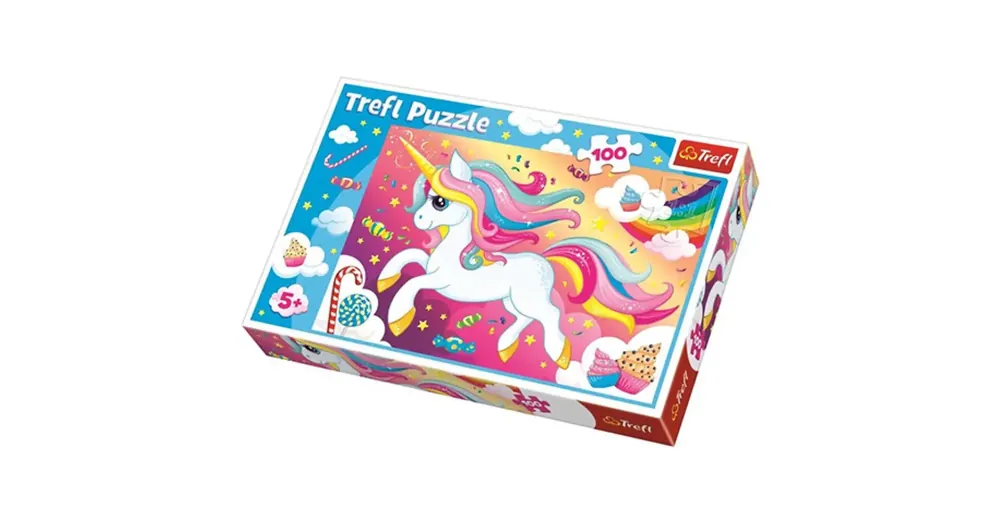 Kedvezményes ár Csodálatos unikornis puzzle 100 db-os – Trefl