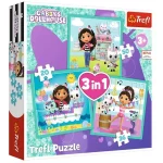 Árengedmény Gabi babaháza Tevékenységek 3 az 1-ben puzzle – Trefl
