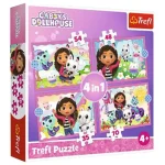 Alacsony ár Gabi babaháza 4 az 1-ben puzzle – Trefl
