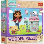 Gabi babaháza 24 db-os fa puzzle – Trefl Azonnali szállítás