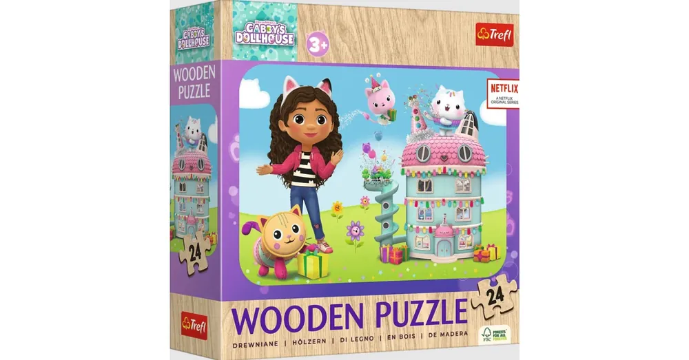 Gabi babaháza 24 db-os fa puzzle – Trefl Azonnali szállítás