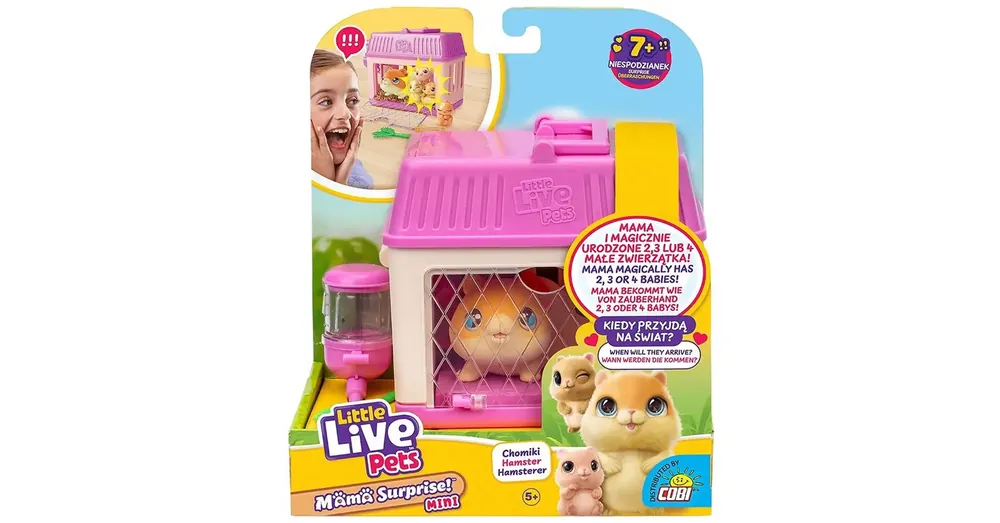 Olcsóbb Little Live Pets Hörcsög mama és kicsinyei
