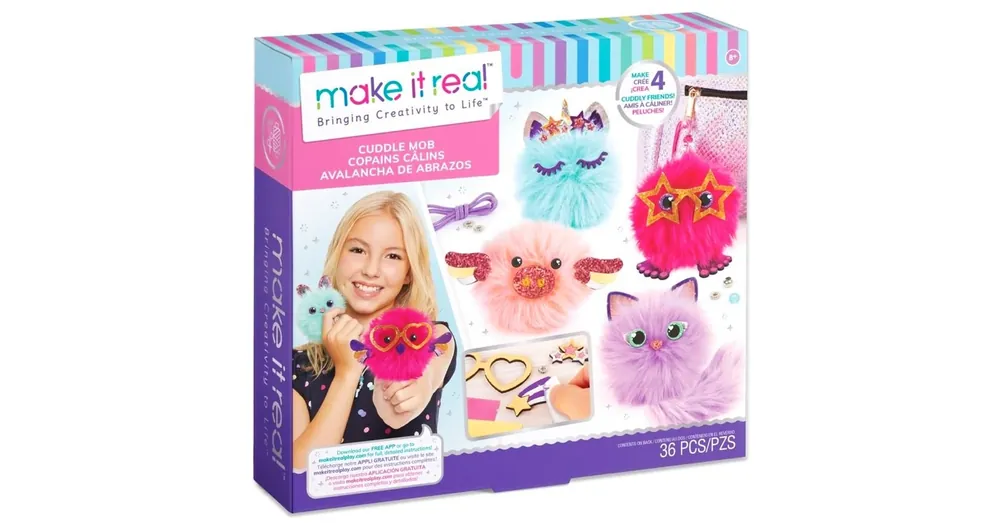 Make It Real Cuki szőrgombóc készítő szett 4 db-os Biztonságos fizetés