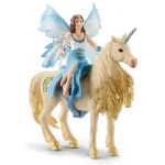 Biztonságos vásárlás Schleich Eyela arany unikornissal figura (42508)