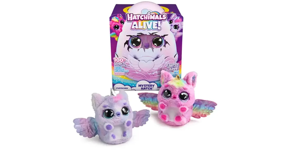 Újdonság Hatchimals Alive! meglepetés Pufficorn – Spin Master