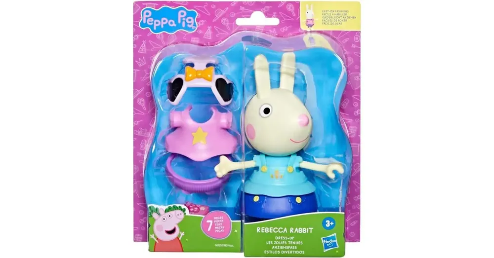 Akció Peppa Malac Kiöltözött Rebecca figuraszett kiegészítőkkel – Hasbro
