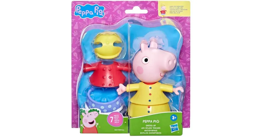 Kedvezményes ár Peppa Malac Kiöltözött Peppa figuraszett kiegészítőkkel – Hasbro
