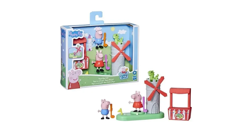 Különleges ajánlat Peppa malac Minigolf játékszett Peppa malac és Zsoli figurákkal – Hasbro