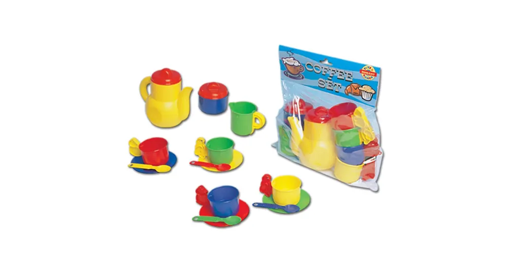 Színes kávézó készlet 4 személyes – D-Toys Vedd meg online