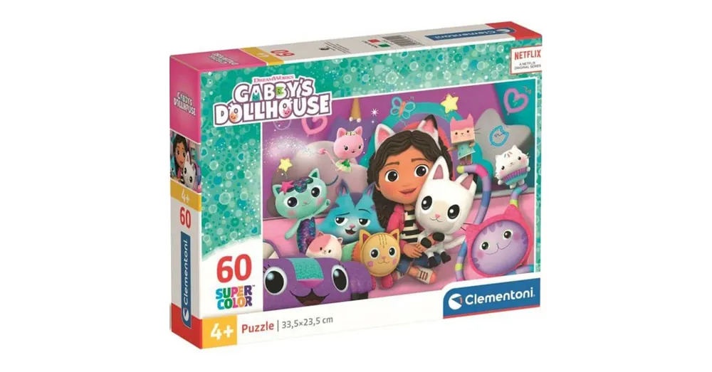 Népszerű Gabi babaháza 60 db-os Supercolor puzzle – Clementoni