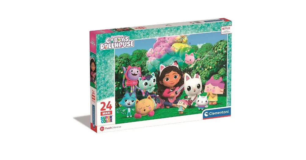 Gabi babaháza Maxi Super Color Puzzle 24 darabos – Clementoni Legnépszerűbb