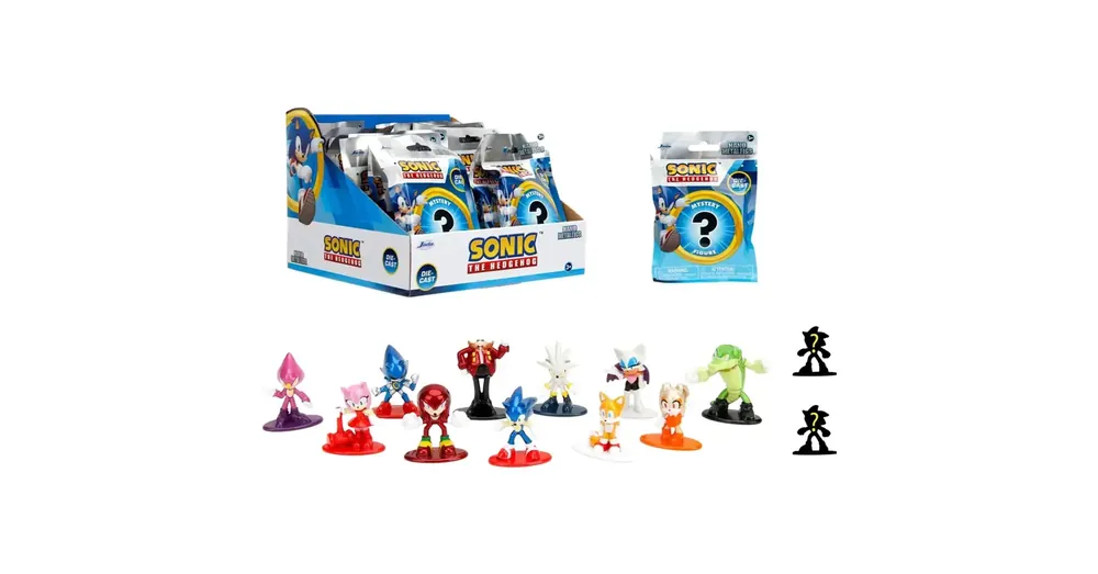 Vásárlói kedvenc Sonic a sündisznó meglepetés nano metálfigurák 1 db – Simba Toys