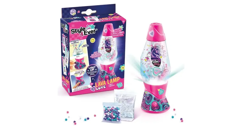 Gyors szállítás Style 4 Ever DIY Csináld magad mini láva lámpa több változatban