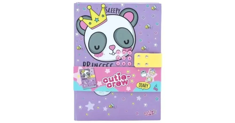 Rendeld meg most Canenco Cutie Crew pandás titkos napló kódzárral