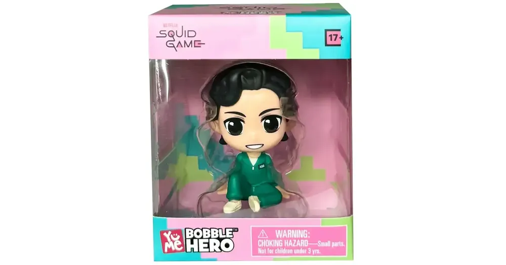 Prémium Sqiud Game Bobble Hero Seong Gi-Hun figura 7 cm